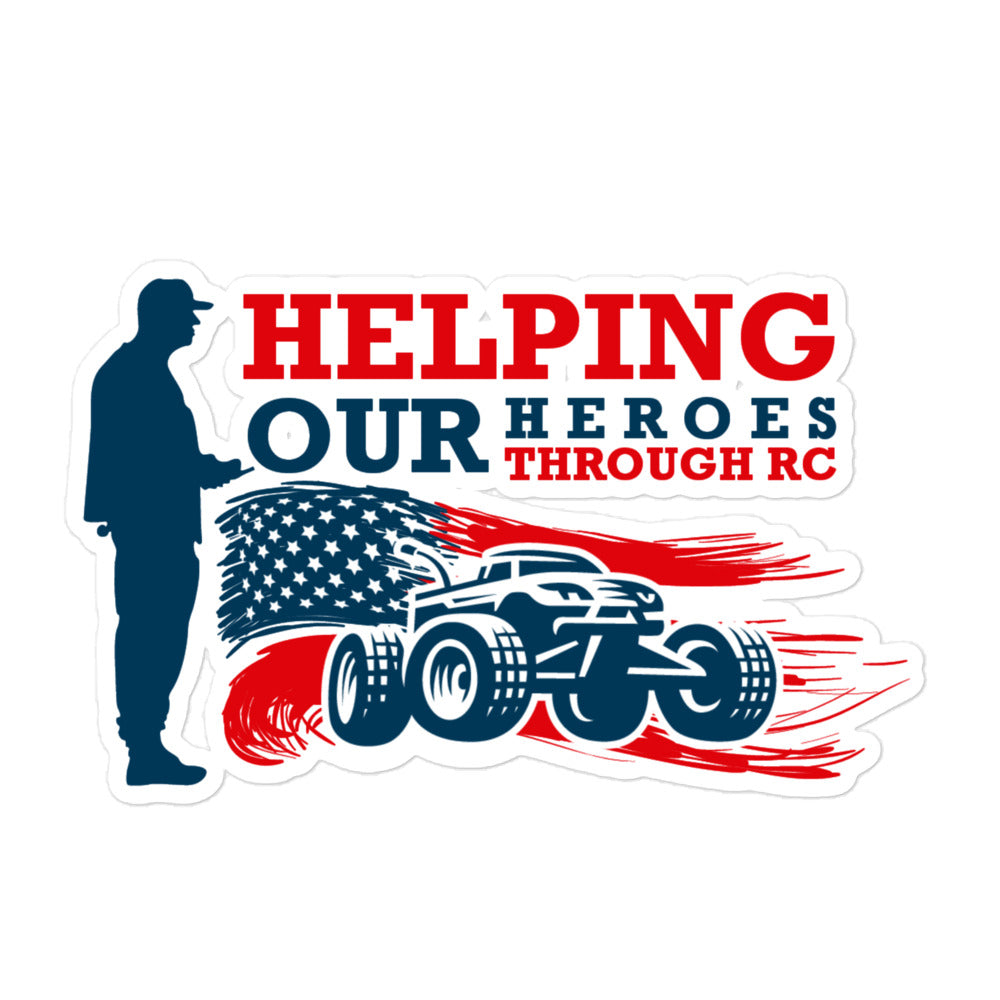 Bubble-free stickers 5.5″×5.5″ Team Tactical RC
