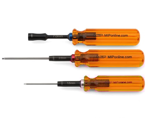 MIP GEN 2 METRIC WRENCH SET (1.5MM, 2.0MM HEX & 7.0MM NUT DRIVER)