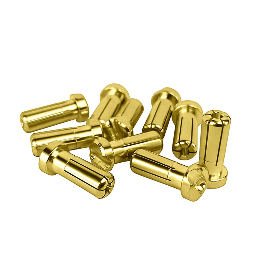 Bullet Plug 1up Racing LowPro 5mm Bullet Plugs - 10pcs – Team Tactical RC