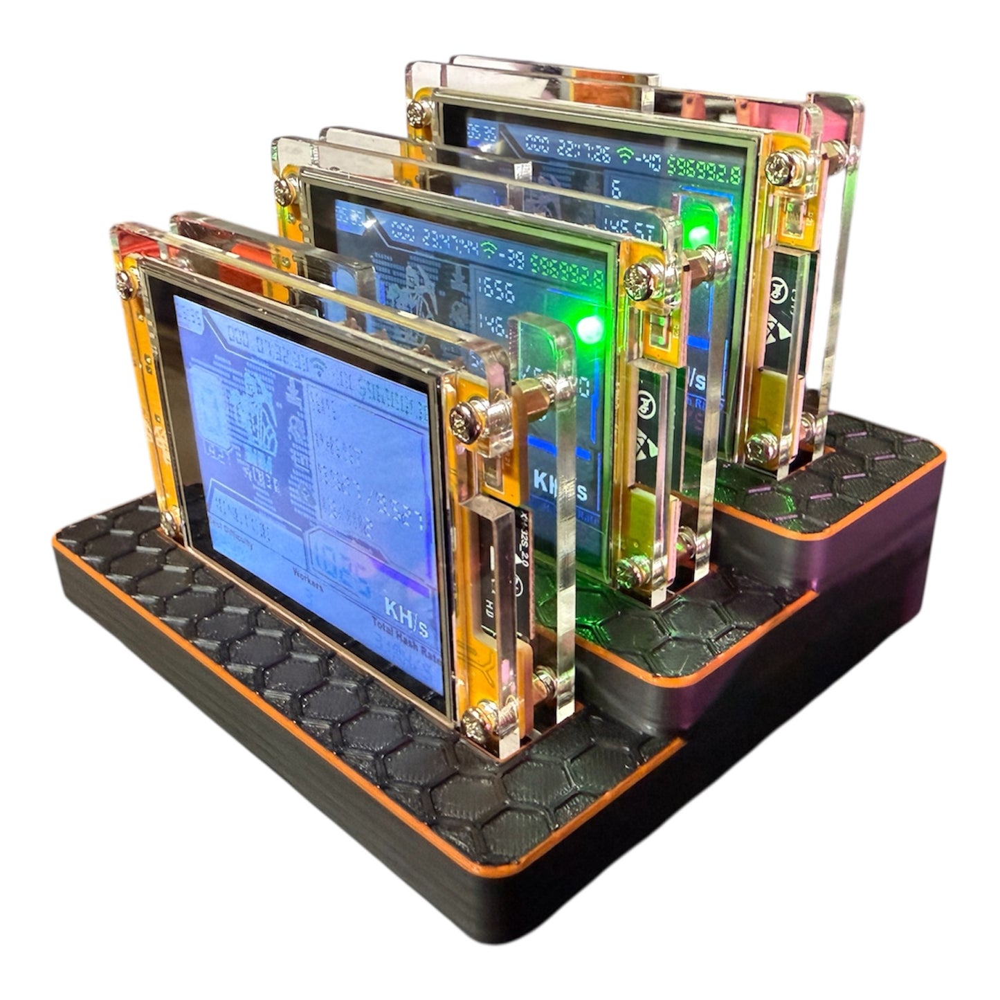 Bitcoin Miner Stand - ESP32 Board - Custom Multiple Configurations