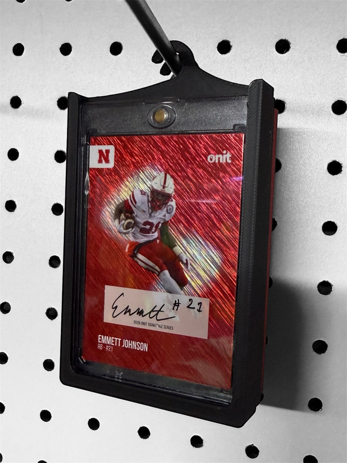 Trading Card Peg Board Hangers