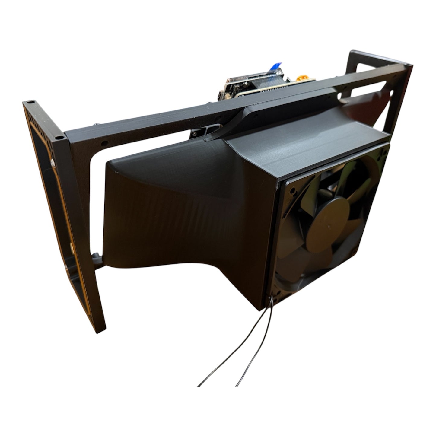 NerdQaxe++ Display Rack Cooling System - Modular Attachment