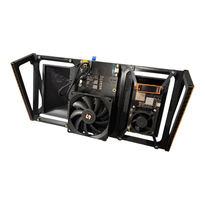 Nerdqaxe++ Bitcoin Miner Stack - Bitaxe 601 602 650 Adapter Plate