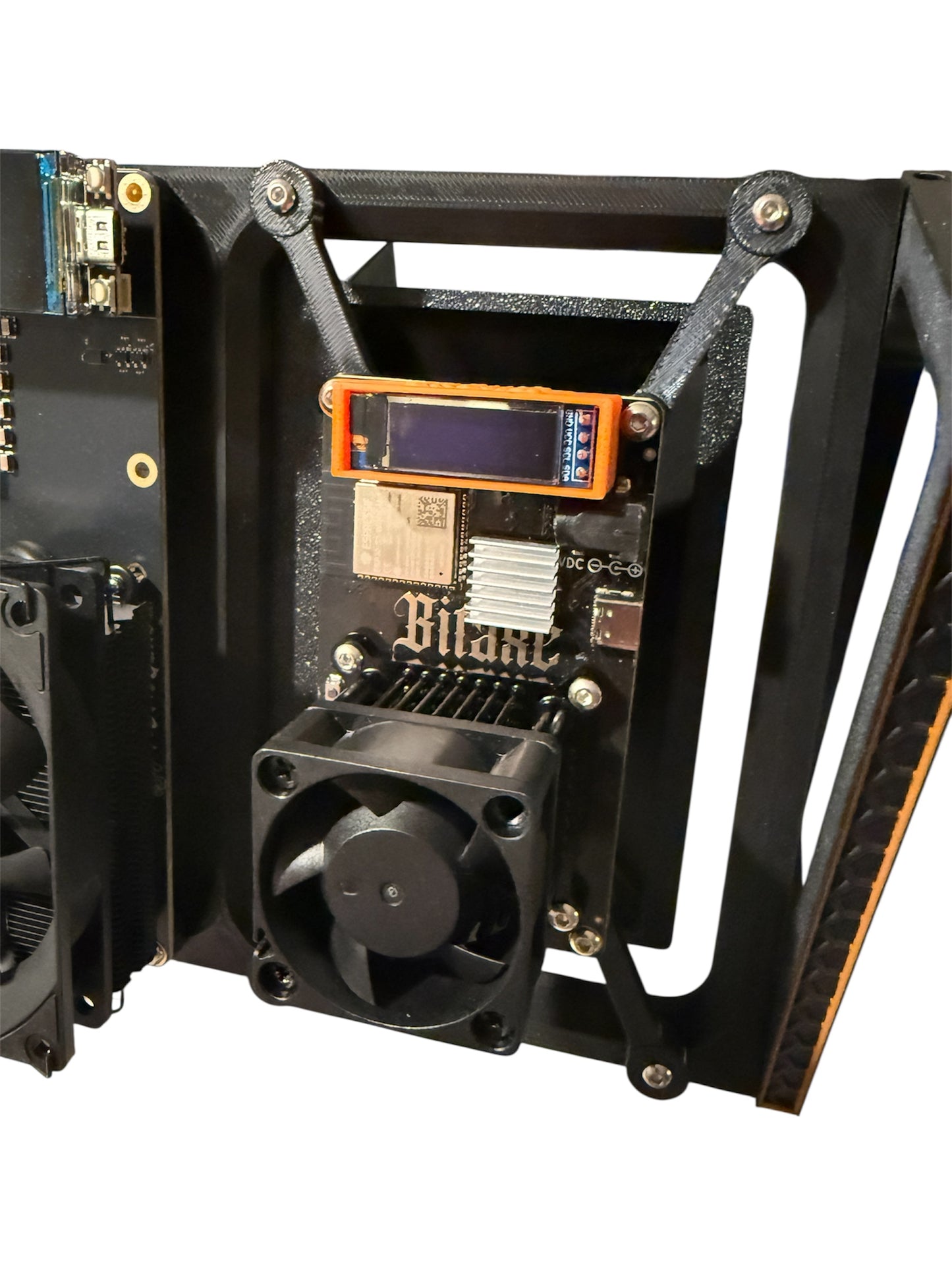 Nerdqaxe++ Bitcoin Miner Stack - Bitaxe 601 602 650 Adapter Plate