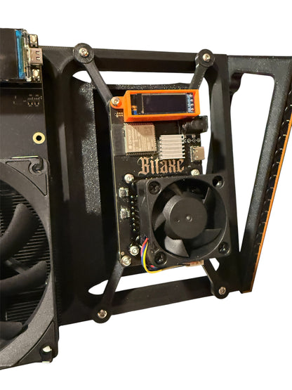 Nerdqaxe++ Bitcoin Miner Stack - Bitaxe 601 602 650 Adapter Plate