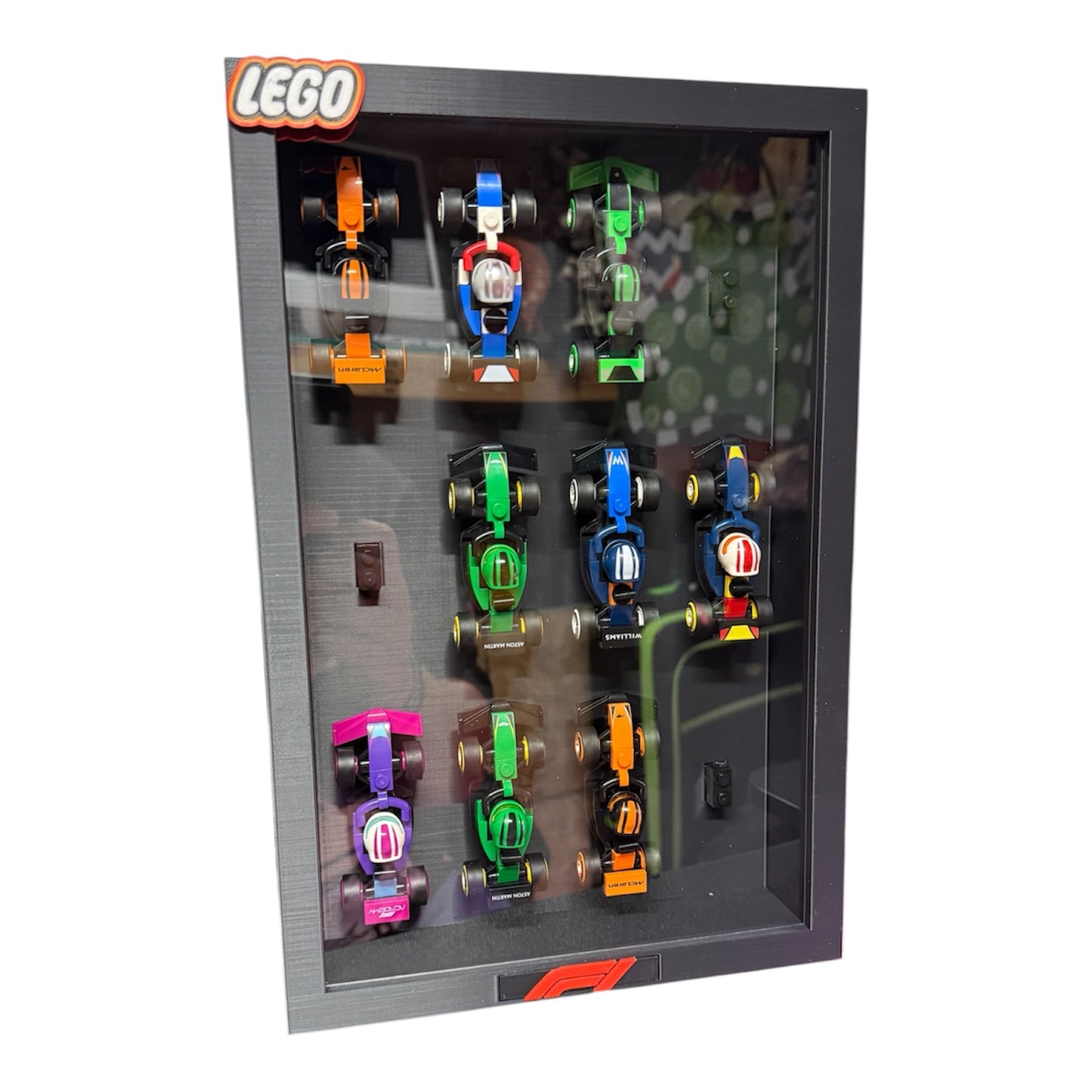 F1 Miniature Car Display Frame | 3D Printed Shadow Box Team Tactical RC