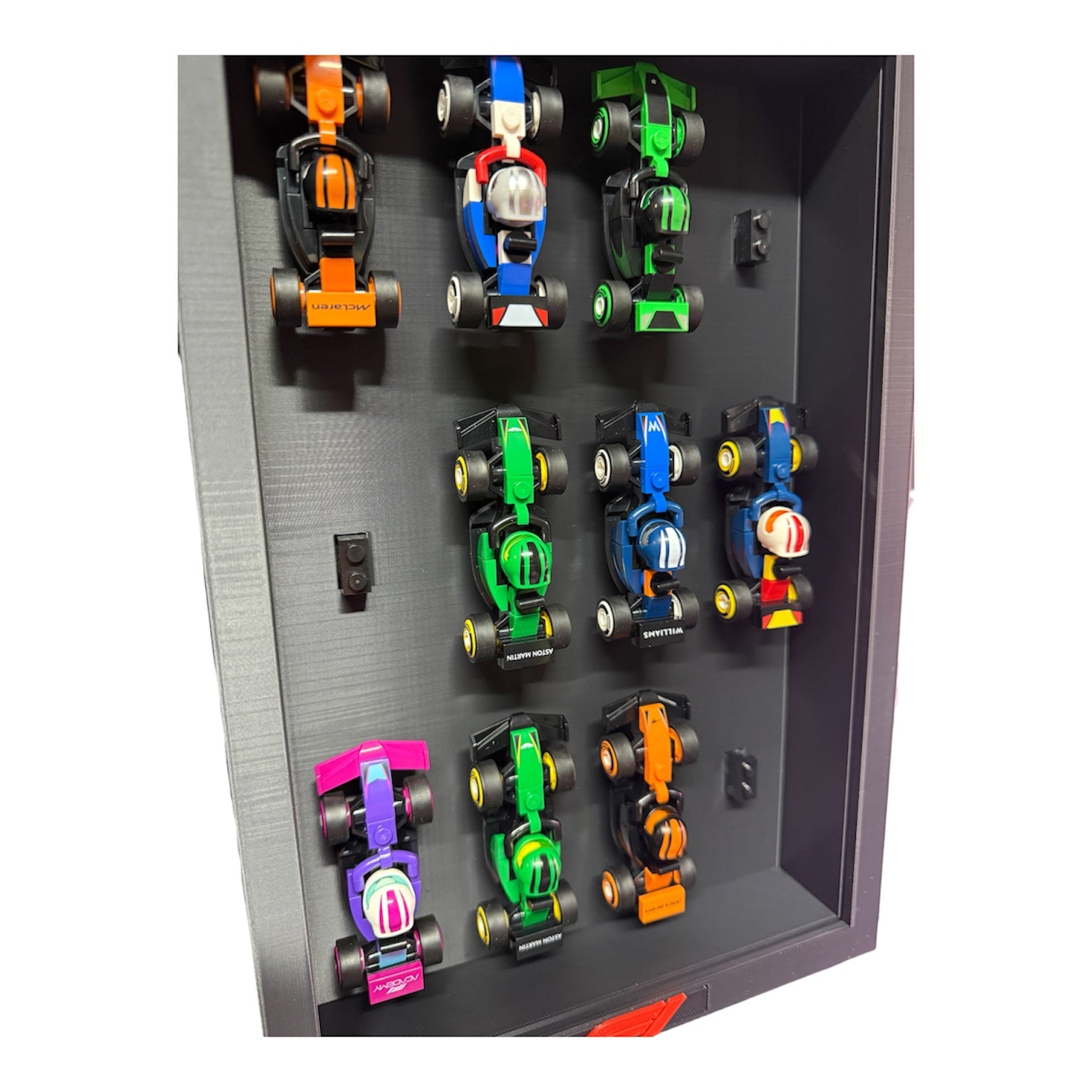 F1 Miniature Car Display Frame | 3D Printed Shadow Box Team Tactical RC