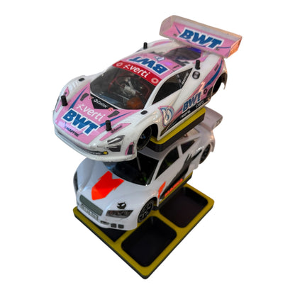 1/28 Scale Mini RC Car Stacker Display Stand | 1–3 Car | 3D Printed