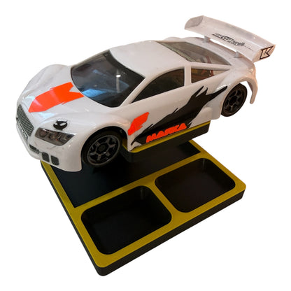 1/28 Scale Mini RC Car Stacker Display Stand | 1–3 Car | 3D Printed
